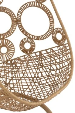 Hangstoel+kussens Bula Metaal/riet Beige 12 Hangstoel+kussens Bula Metaal/riet Beige -TuinVibes Verkoop 20717 7 6a06