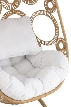 Hangstoel+kussens Bula Metaal/riet Beige 13 Hangstoel+kussens Bula Metaal/riet Beige -TuinVibes Verkoop 20717 8 07c8