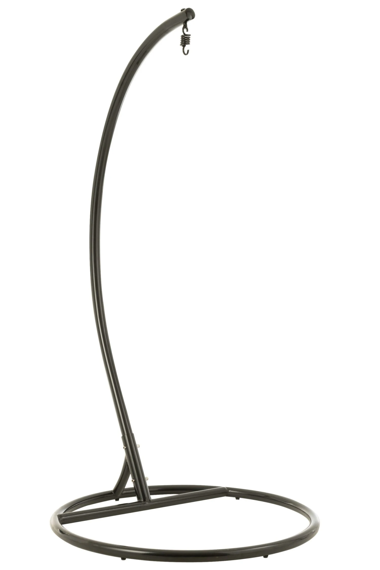 Hangstoel+kussens Bula Metaal/riet Zwart 11 Hangstoel+kussens Bula Metaal/riet Zwart - Afbeelding 11