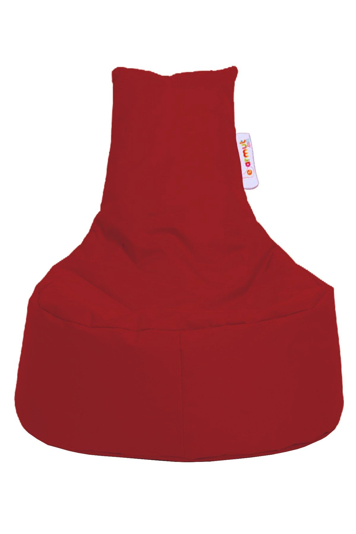 Red Garden Bean Bag | Atelier Del Sofa | 100% Gerecycled Piepschuim, Waterdicht". 2 Red Garden Bean Bag | Atelier Del Sofa | 100% Gerecycled Piepschuim, Waterdicht". - Afbeelding 2