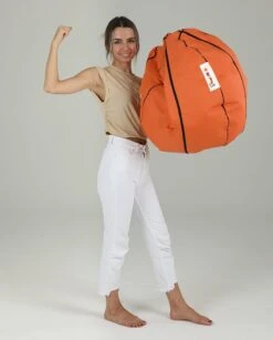 Atelier Del Sofa Poef: Waterdicht Oranje Met Piepschuim -TuinVibes Verkoop 248FRN1446 20 208 d201