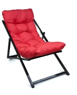 Metalen Poef | Atelier Del Sofa | 100% Polyester | Rood -TuinVibes Verkoop 248FRN1560 20 202 6478