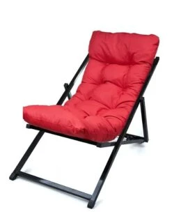 Metalen Poef | Atelier Del Sofa | 100% Polyester | Rood -TuinVibes Verkoop 248FRN1560 20 203 1f0b