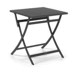 Plooibare Tuintafel Grasse 70x70 - Antraciet