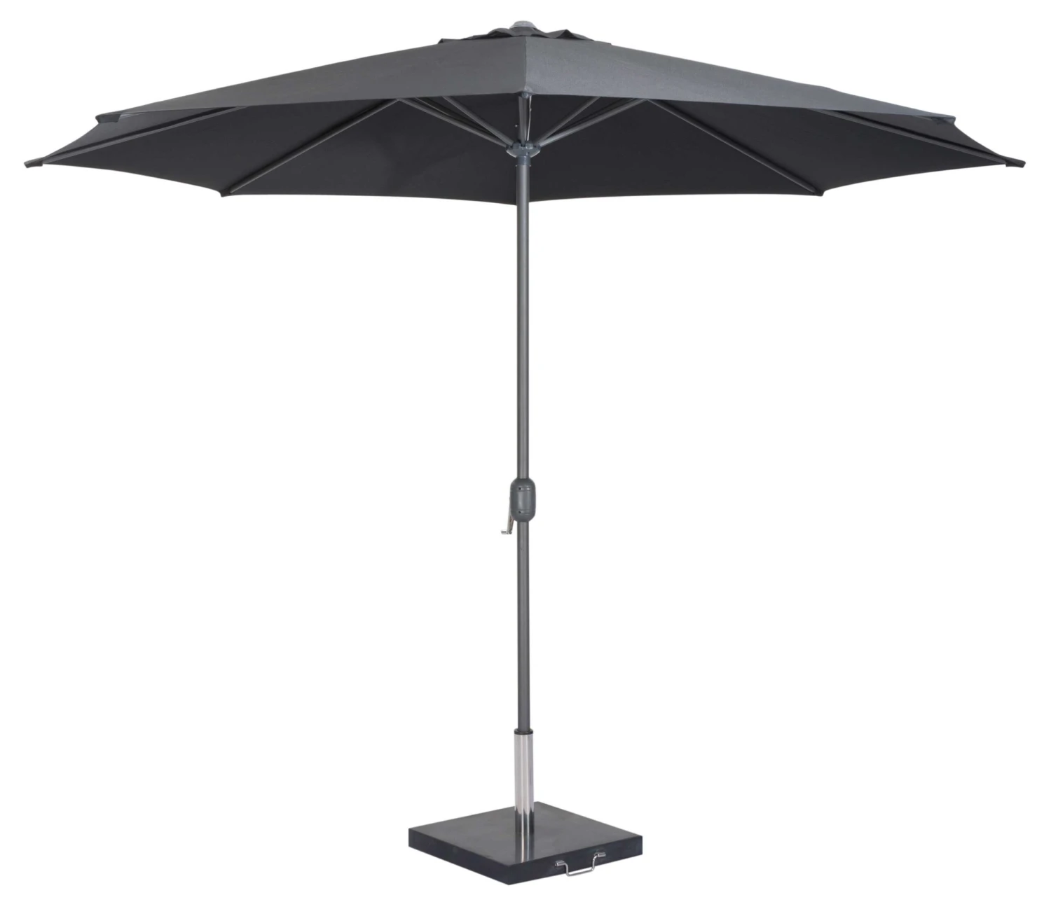 Parasol Salou Ø300cm – Antraciet 1 Parasol Salou Ø300cm – Antraciet