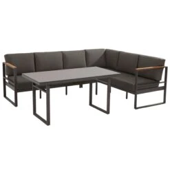 Tuintafel Montenegro 150x80cm - Antraciet -TuinVibes Verkoop 90999 91001 b069