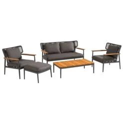 Voetenbankje Artemis Aluminium En Olefin - Antraciet -TuinVibes Verkoop 91166 91167 91005 02 83cb