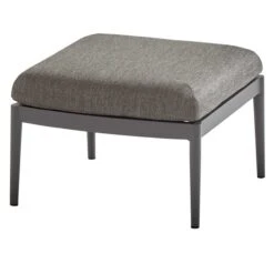 Voetenbankje Artemis Aluminium En Olefin - Antraciet