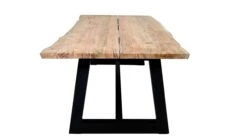 Tuintafel Simeon 280x100 - Teak/zwart -TuinVibes Verkoop 97426 detail 4ff3