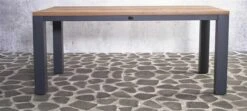 Tuintafel Bizon 240x100 - Bruin/zwart -TuinVibes Verkoop Boston teak tafel 240cm T310 5 deb4