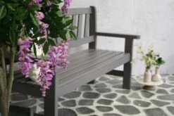 Tuinbank Rennes - Grijs -TuinVibes Verkoop Bretagne bank Grijs 6 9ba0