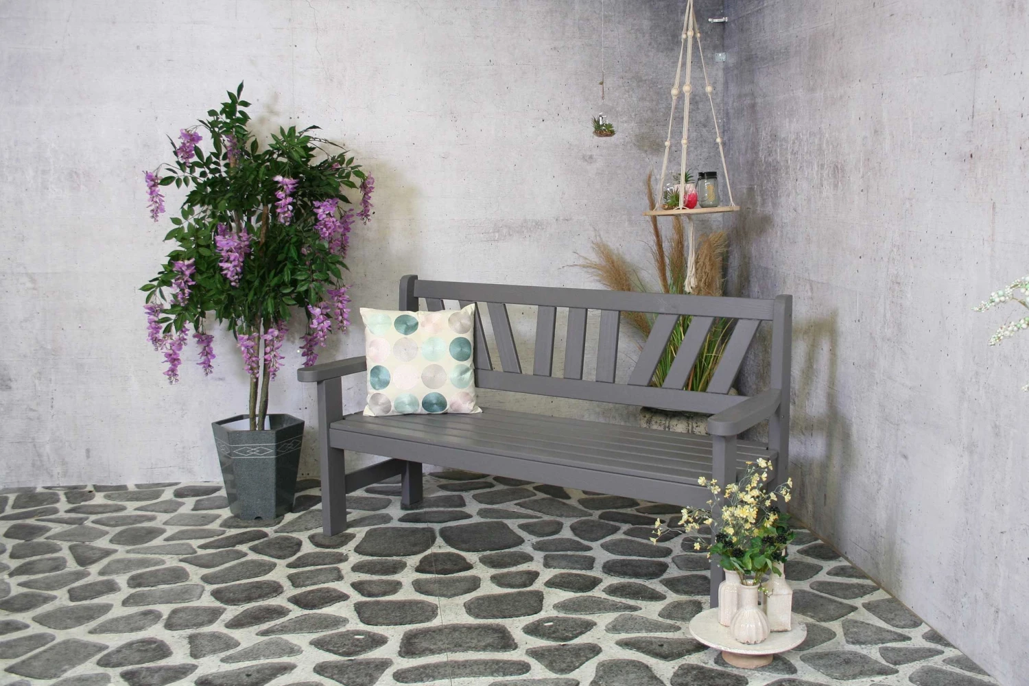 Tuinbank Rennes - Grijs - Afbeelding 4