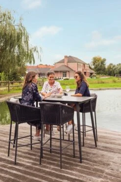 Barstoel Voor Buiten Equator - Donkergrijs -TuinVibes Verkoop G Menen 206 8a6b