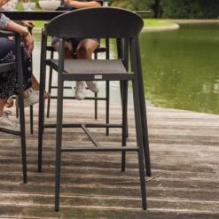 Barstoel Voor Buiten Mati - Donkergrijs