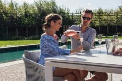 Verlengbare Tuintafel Bettini 180/240 - Wit -TuinVibes Verkoop G Menen 86 a39c