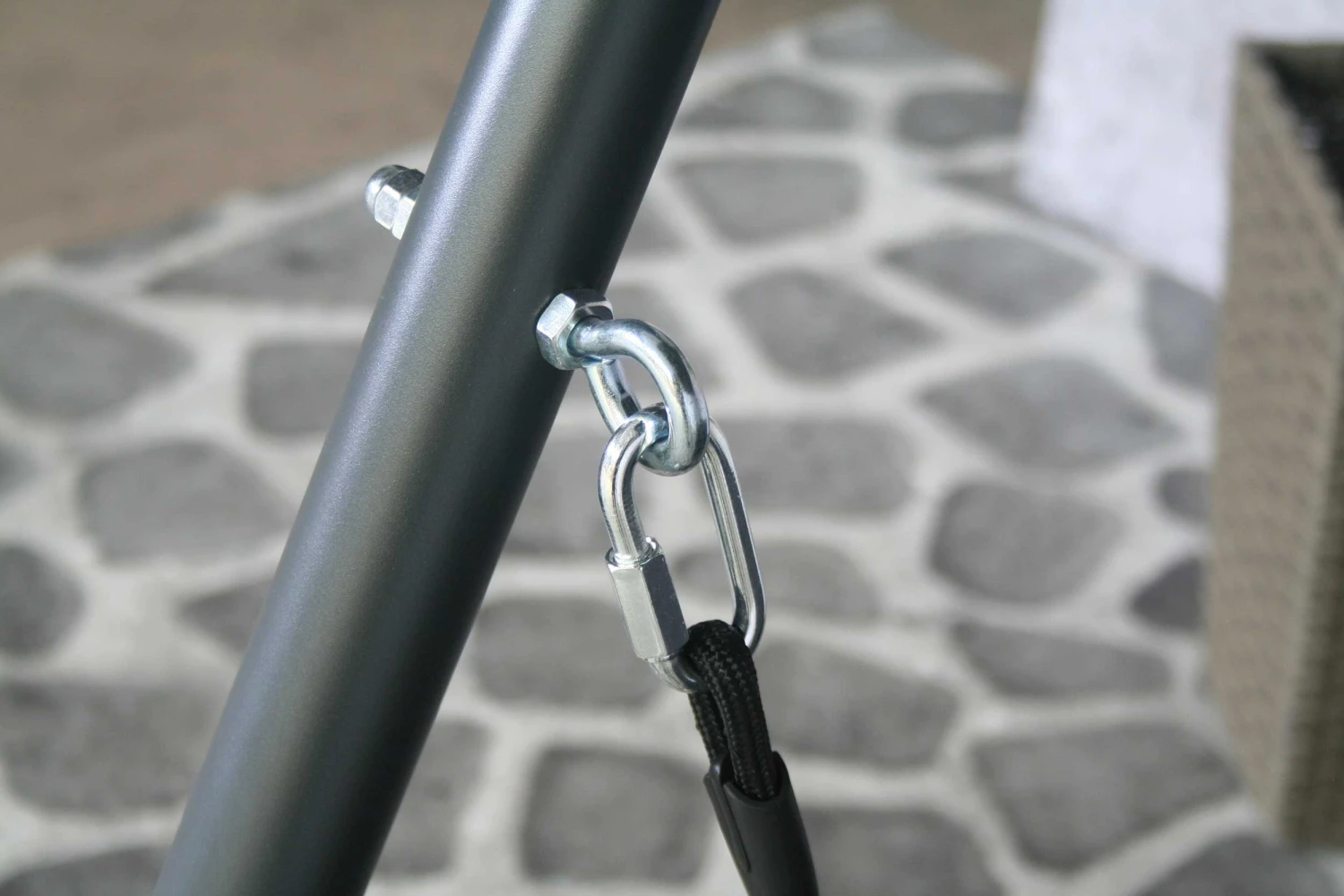 Schommelbank Haïti - Antraciet 7 Schommelbank Haïti - Antraciet - Afbeelding 7