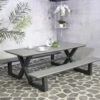 Picknicktafel Nick - Grijs