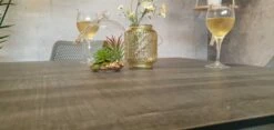Tuintafel Jelle 80x80 - Grijs -TuinVibes Verkoop Jasper Stoel met Jasper Tafel. 17 0e9d