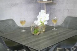 Tuintafel Jelle 80x80 - Grijs -TuinVibes Verkoop Jasper Stoel met Jasper Tafel 24 fb3e