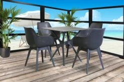 Tuinstoel Jelle - Antraciet -TuinVibes Verkoop Jasper stoel antraciet 2406 DA 4 6018