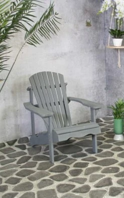 Fauteuil Voor Buiten Odilon - Grijs -TuinVibes Verkoop Jumbo Canadian stoel grijs 1 2156