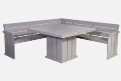 Tuintafel Brest Vierkant 118x118cm - Grijs -TuinVibes Verkoop Marseille Hoekset K4030 K4010 5 d6f1