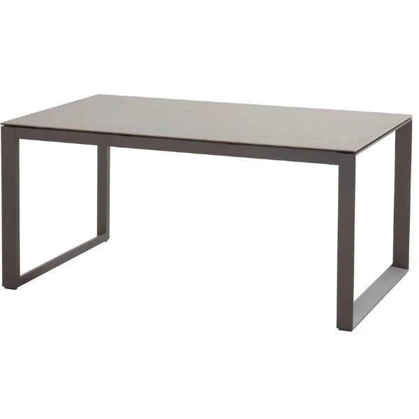 Tuintafel Herbert 160x95cm - Antraciet 1 Tuintafel Herbert 160x95cm - Antraciet