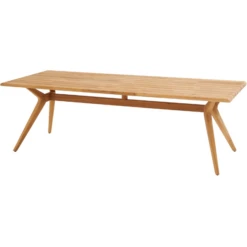 Tuintafel Belira 240x100cm - Massief Teakhout