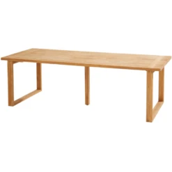Tuintafel Sparto 240x100cm - Massief Teakhout