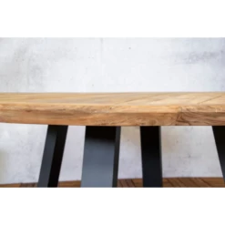 Tuintafel Dalisha Ø150 Cm - Zwart/teakhout -TuinVibes Verkoop Ontwerp zonder titel 1 8f75