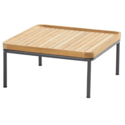 Salontafel Voor Buiten Figo 75x75cm - Teak/antraciet -TuinVibes Verkoop Ontwerp zonder titel 24 f4c3