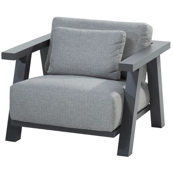 Tuinstoel Iclyn - Antraciet 1 Tuinstoel Iclyn - Antraciet