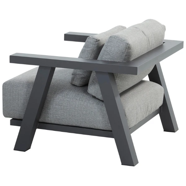 Tuinstoel Iclyn - Antraciet 7 Tuinstoel Iclyn - Antraciet - Afbeelding 7