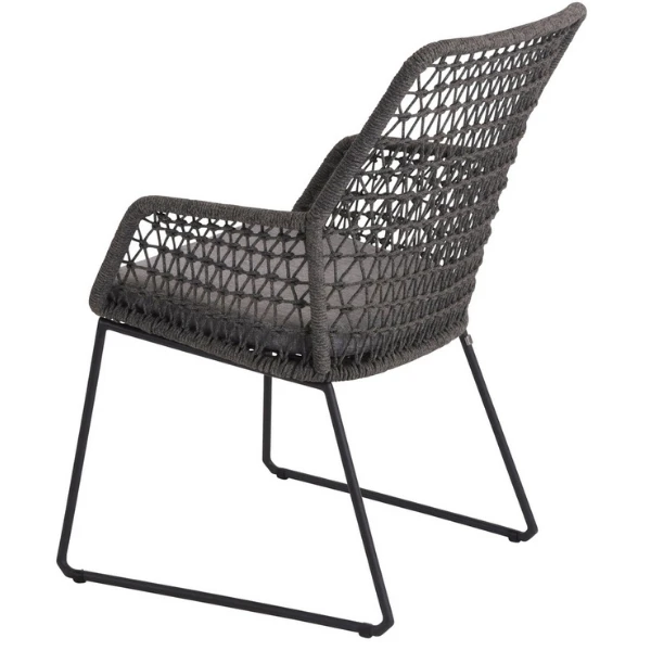 Tuinstoel Babette - Antraciet 3 Tuinstoel Babette - Antraciet - Afbeelding 3