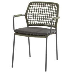 Tuinstoel Bartus - Groen/antraciet