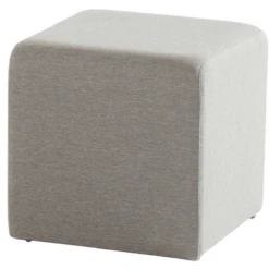 Poef Voor Buiten Crina 43x35cm - Grijs