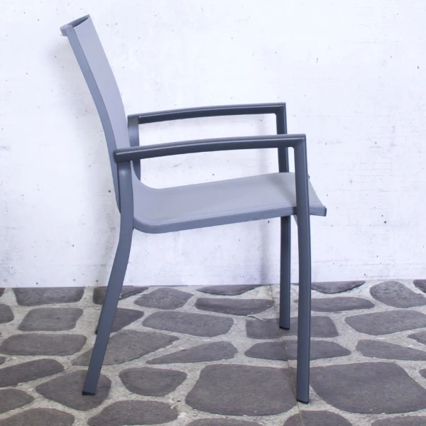 Tuinstoel Jolie - Grijs 7 Tuinstoel Jolie - Grijs - Afbeelding 7