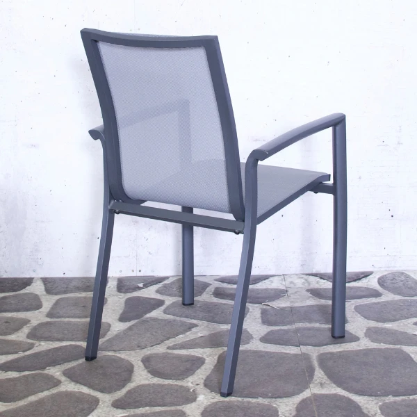 Tuinstoel Jolie - Grijs 6 Tuinstoel Jolie - Grijs - Afbeelding 6