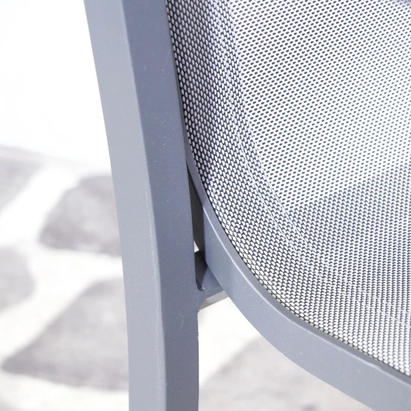 Tuinstoel Jolie - Grijs 4 Tuinstoel Jolie - Grijs - Afbeelding 4