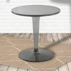 Tuintafel Caro Ø49 Cm - Transparant