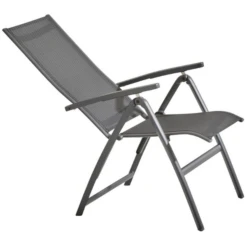 Tuinstoel Cady Aluminium Verstelbaar - Antraciet -TuinVibes Verkoop Ontwerp zonder titel 8 070f