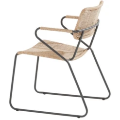 Tuinstoel Salomon - Antraciet/naturel -TuinVibes Verkoop Ontwerp zonder titel 93 a345