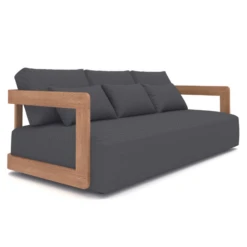 Tuinbank Raphael Teak En Agora - Naturel/zwart