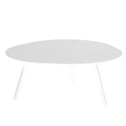 Salontafel Burnie 86cm - Wit