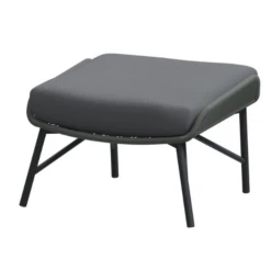 Voetbankje Cartagena Olefin En Rvs - Antraciet