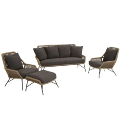 Voetbankje Mambo Rvs En Olefin - Taupe/antraciet -TuinVibes Verkoop Ontwerp zonder titel 2022 03 24T155738.699 38b3