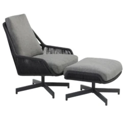 Loungestoel Met Voetbankje Priam Aluminium En Olefin - Antraciet -TuinVibes Verkoop Ontwerp zonder titel 2022 03 25T083854.547 b511