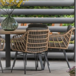 Tuinstoel Clotilde Wicker En Rvs - Bruin/antraciet -TuinVibes Verkoop Ontwerp zonder titel 2022 03 30T112817.766 e7e6