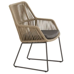 Tuinstoel Mambo Rvs En Polypropyleen - Taupe/antraciet -TuinVibes Verkoop Ontwerp zonder titel 2022 03 30T130528.634 b35e