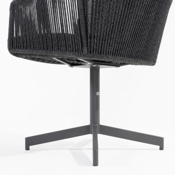 Tuinstoel Priam Aluminium En Olefin - Antraciet 5 Tuinstoel Priam Aluminium En Olefin - Antraciet - Afbeelding 5